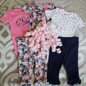 💞Carter's Newborn Floral Bundle 💞